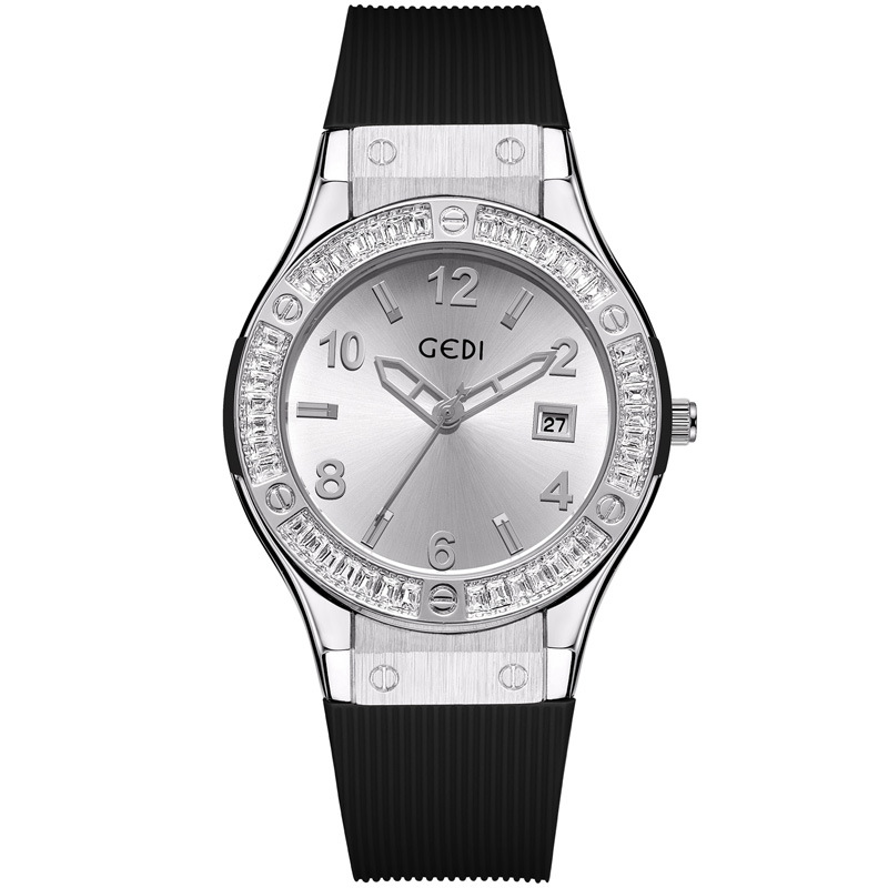 Luxury Watch Arabic - Moda GEDI Işık Lüks Elmas Kakma