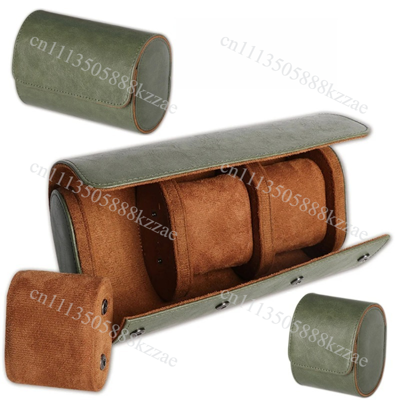 Luxury Watch Case Travel - Erkekler ve Kadınlar İçin Deri Saat
