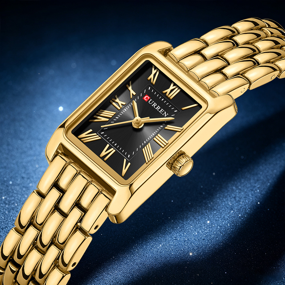 Luxury Watch Straps - CURREN Lüks Bayan Moda Kuvars Saat