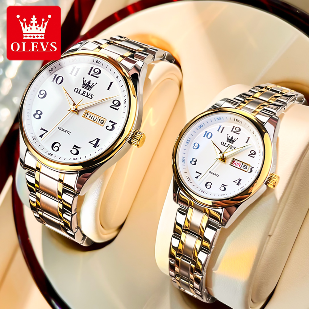 Luxury Watch Collection - OLEVS Yeni Moda sevgili saati Erkekler