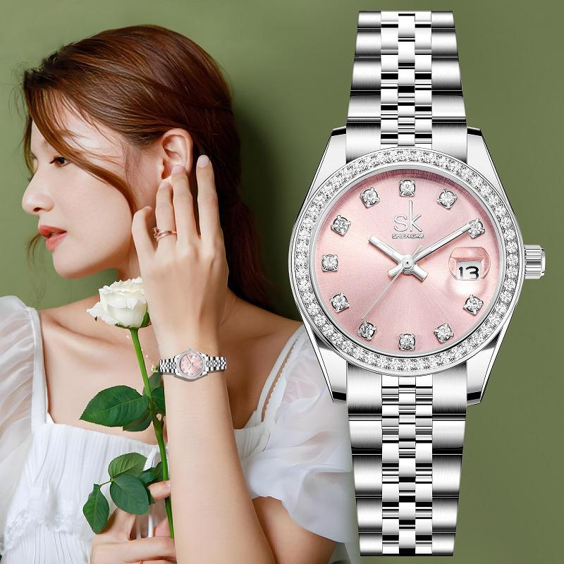 Ladies Luxury Watch - UTHAI CQ484 Moda Kadın Saati, Hafif