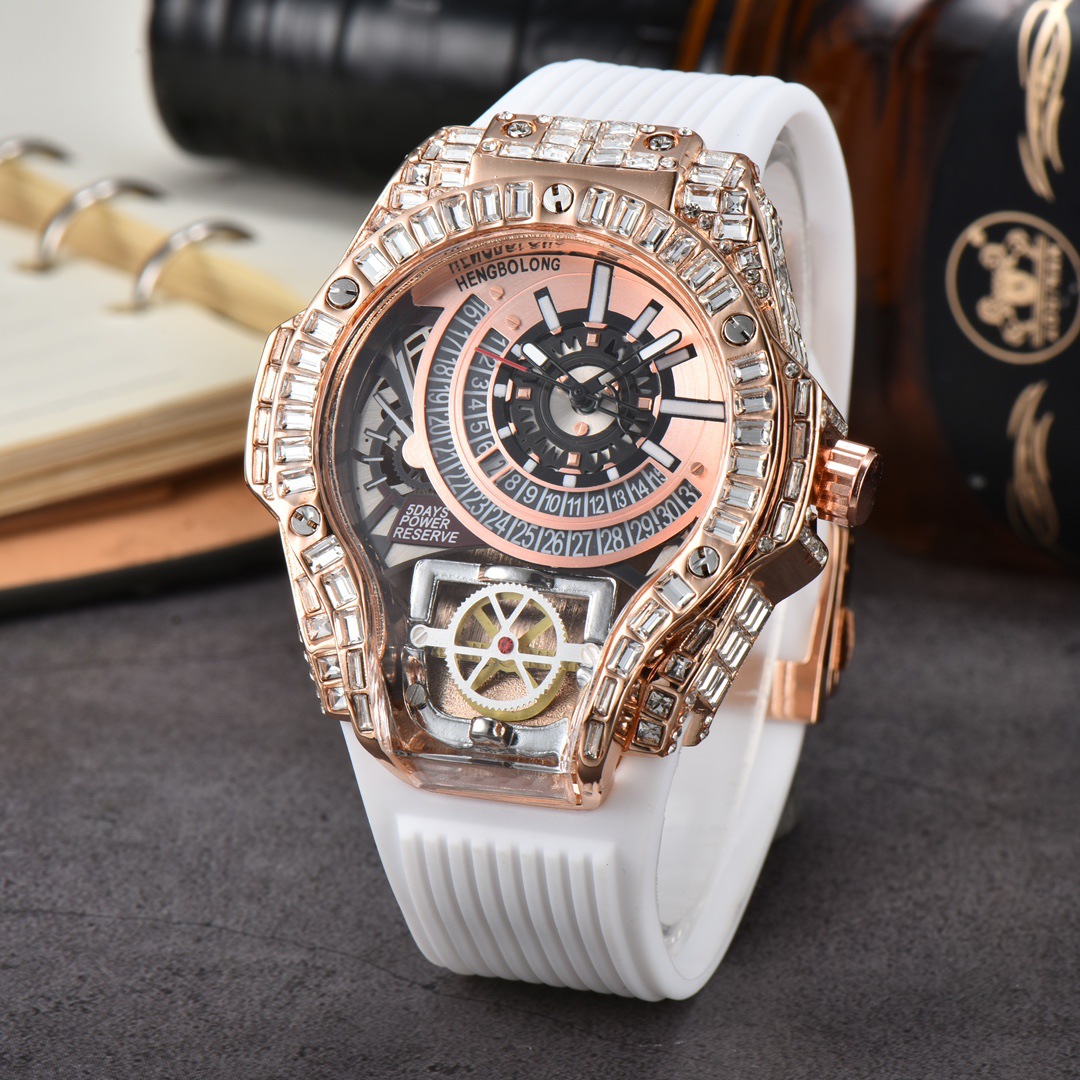 Luxury Watch Arabic - Tam Elmas Kaplama İş Lüksü Üst