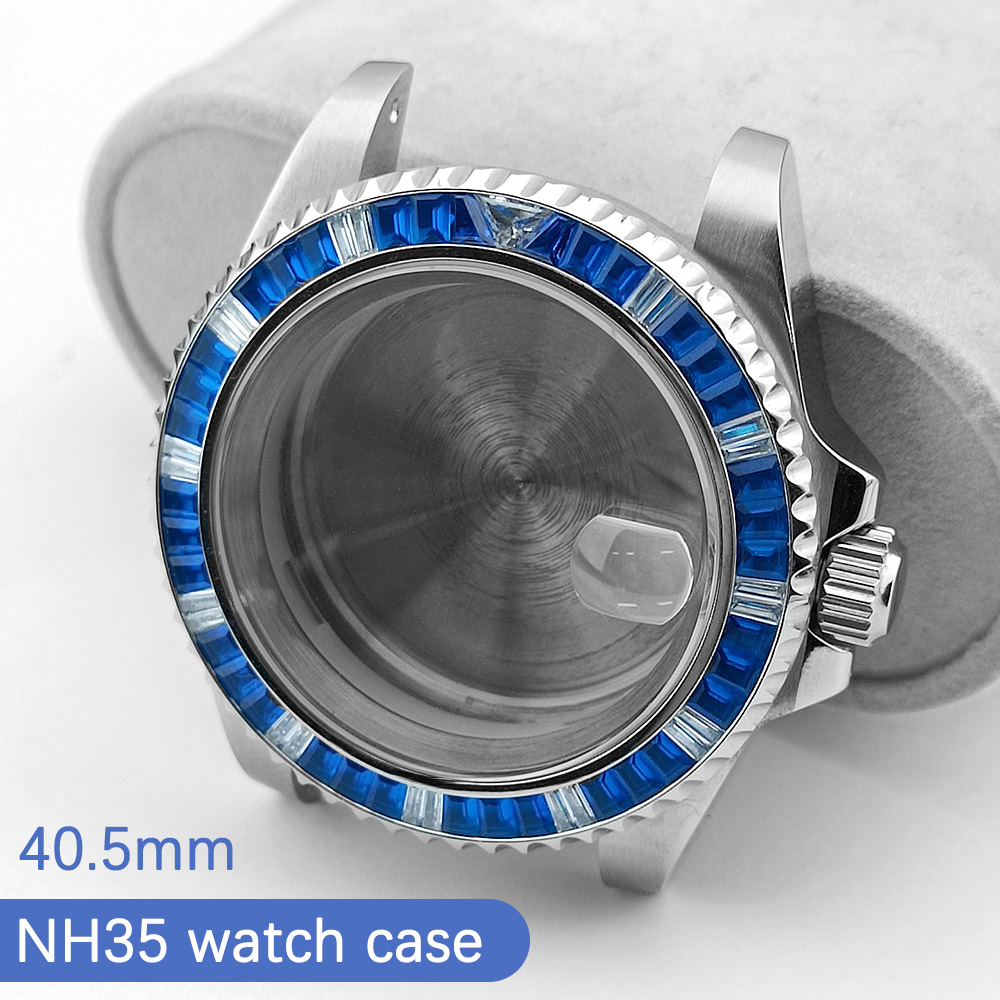 Bronze Case Watch - 40.5MM NH35 Mekanizmalı Metal Saat Kasası
