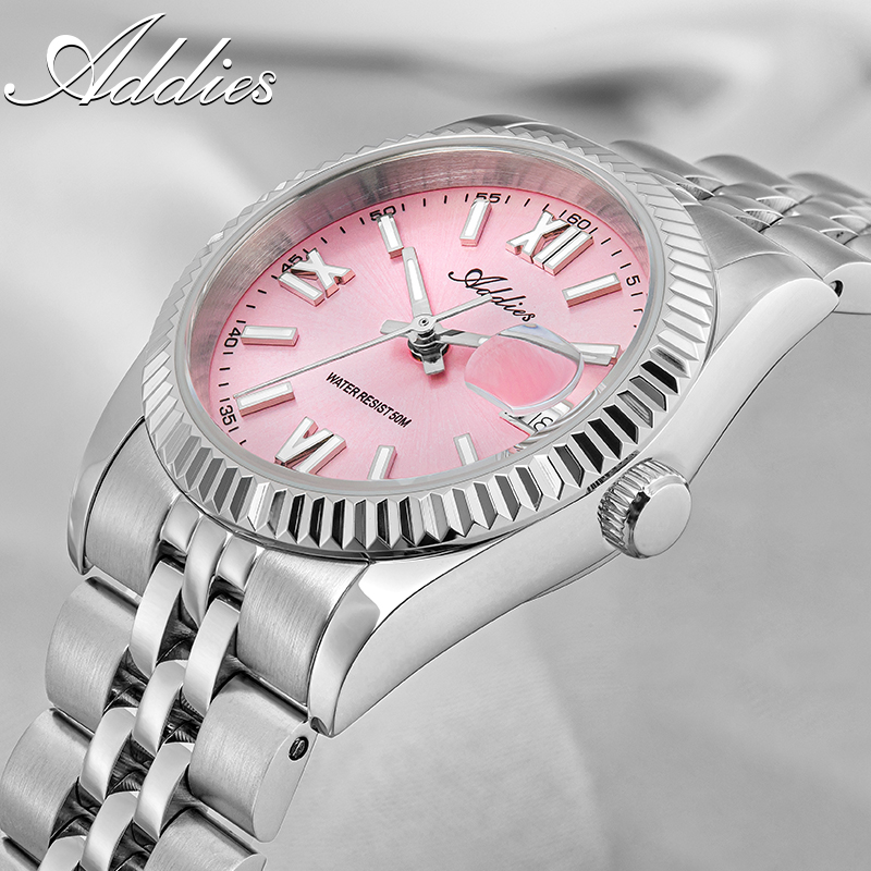 Luxury Watch Case Travel - Addies Lüks Kadın Izle Safir Kristal