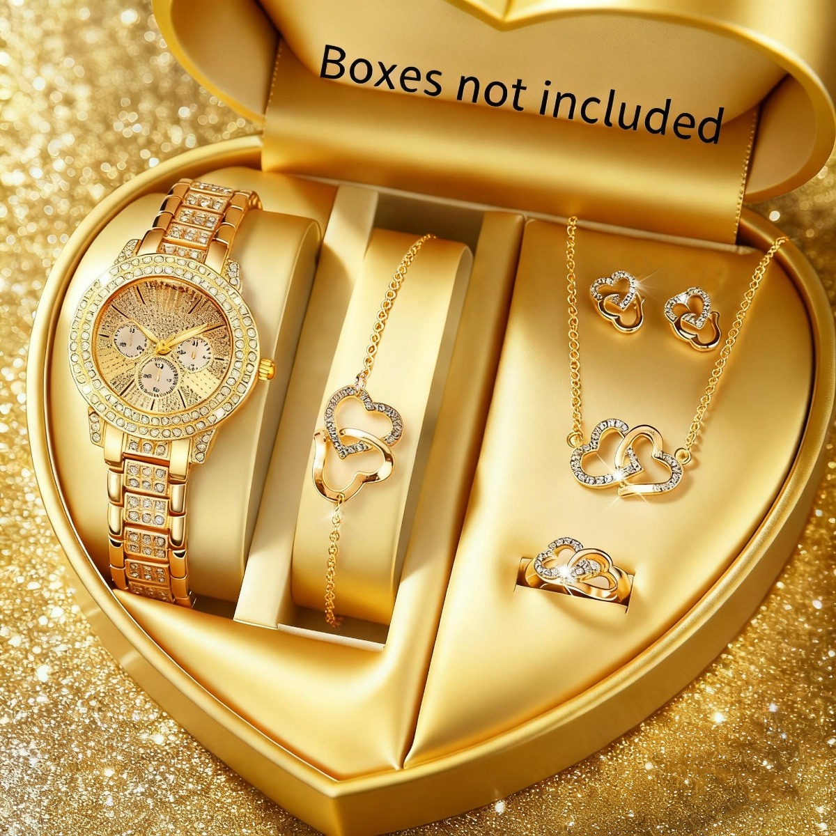 6 adet lüks taklidi kadın izle - Luxury Watch Case Travel incelemesi ve fiyatı