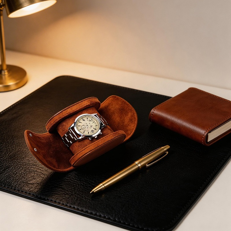 Lüks Kahverengi Renk Taşınabil - Luxury Watch Case Travel incelemesi ve fiyatı