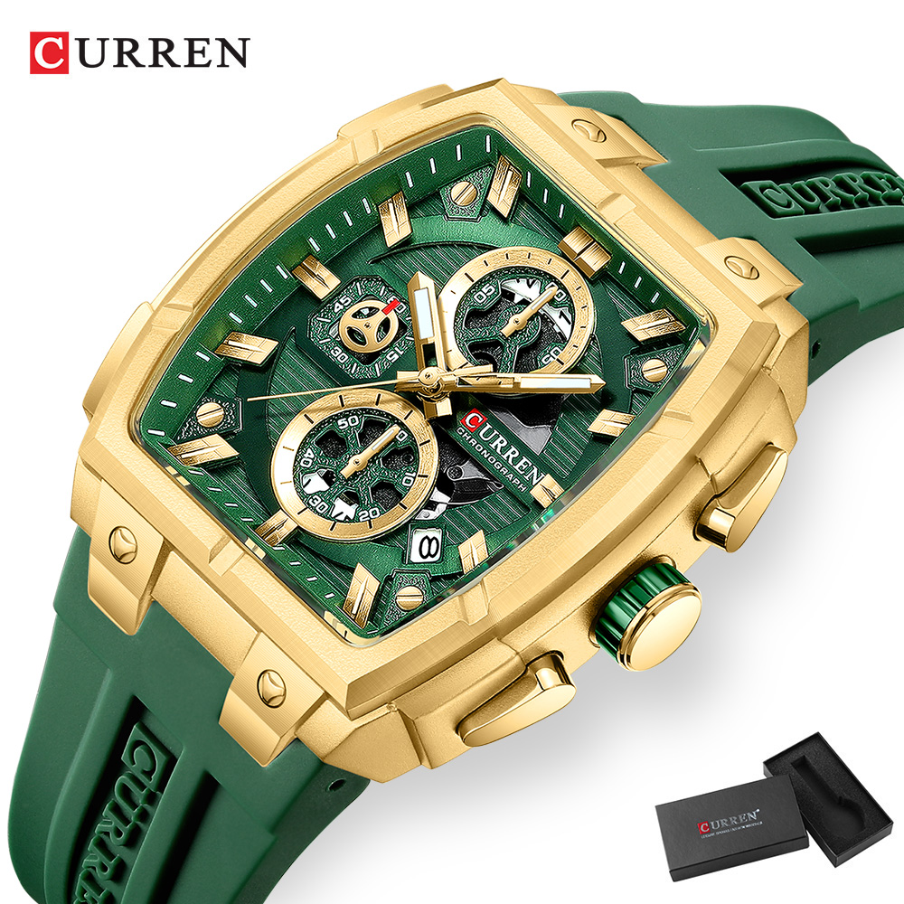 CURREN Lüks Vintage Erkek Spor - Luxury Watch Straps incelemesi ve fiyatı