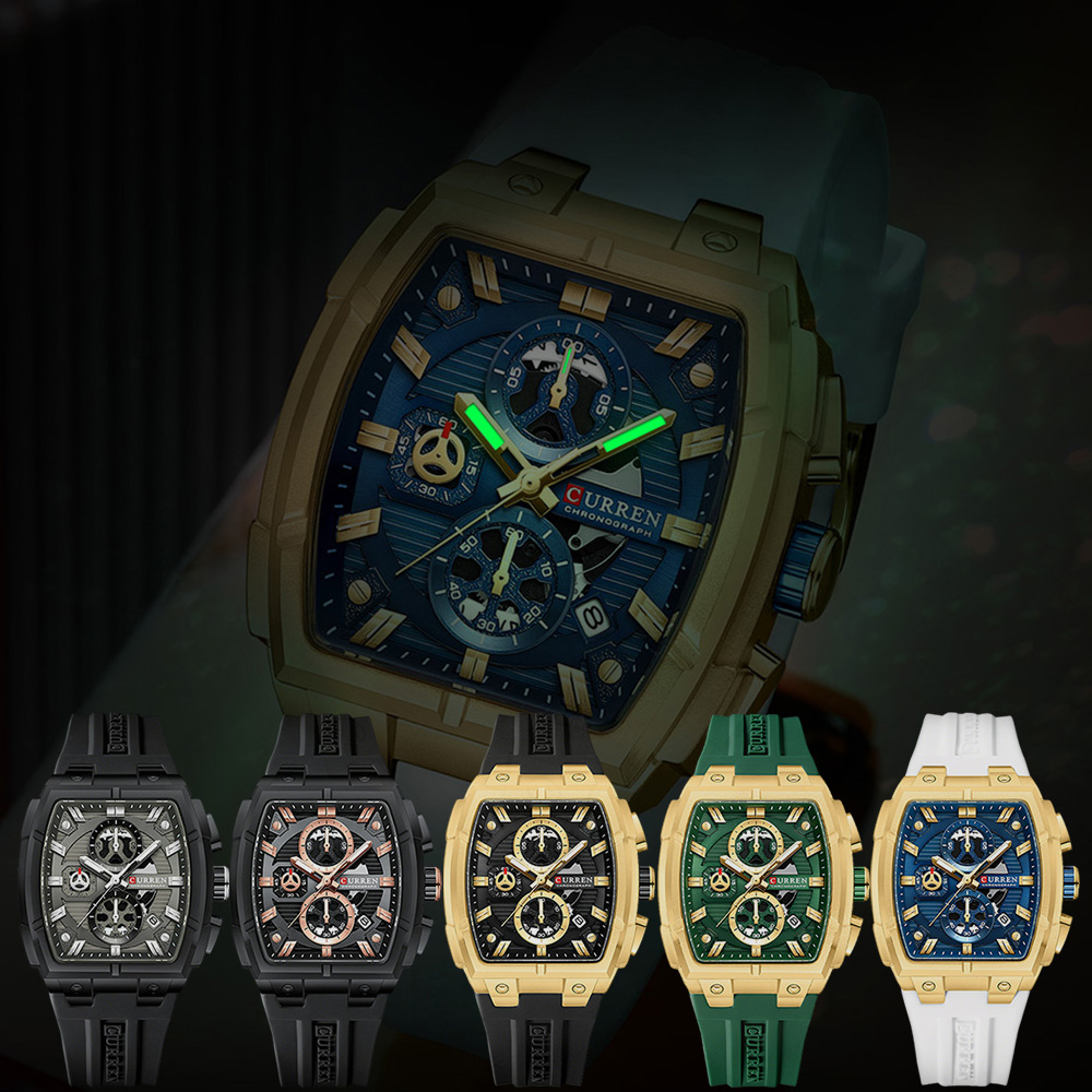 CURREN Lüks Vintage Erkek Spor - Luxury Watch Straps incelemesi ve fiyatı
