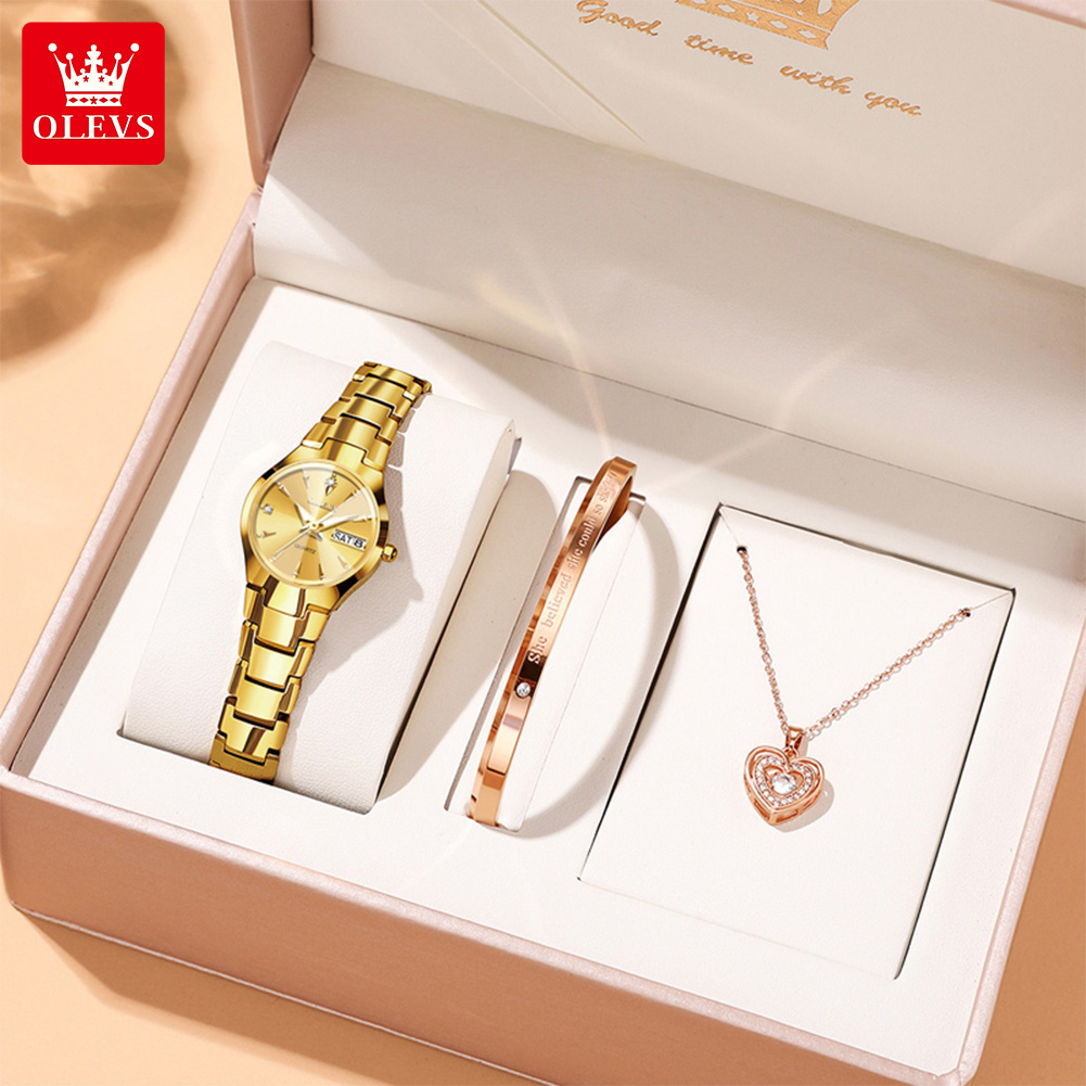 OLEVS Bayanlar Izle 8697 Lüks  - Luxury Watch For incelemesi ve fiyatı