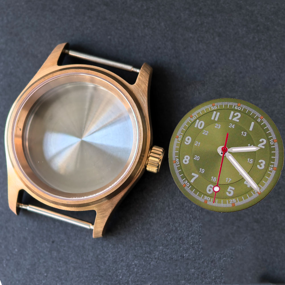 Vintage 36mm Gerçek Cusn8 Bron - Bronze Case Watch incelemesi ve fiyatı