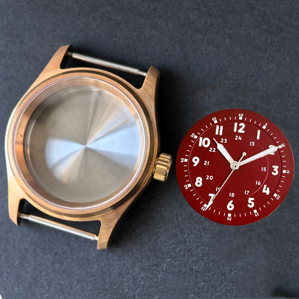 Vintage 36mm Gerçek Cusn8 Bron - Bronze Case Watch incelemesi ve fiyatı