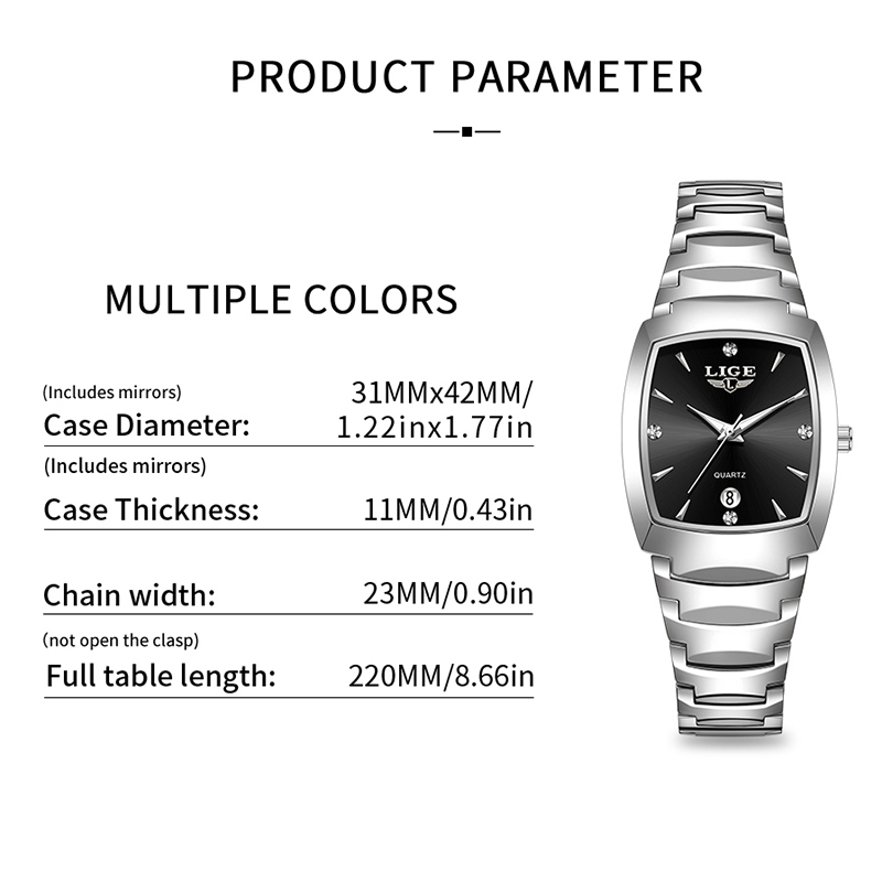 LIGE İzle kadın İş Lüks Bayanl - Luxury Watch For incelemesi ve fiyatı