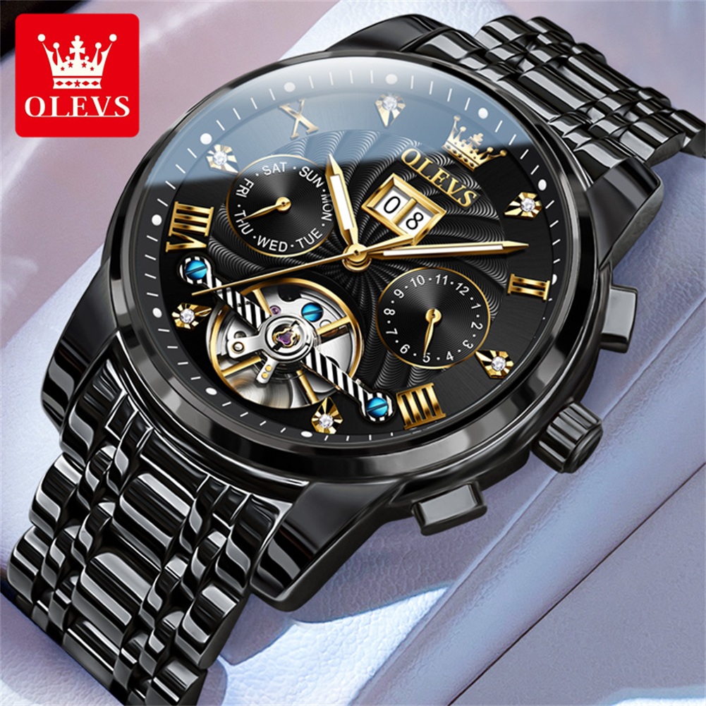 OLEVS Klasik erkek Saatleri To - Luxury Watch Arabic incelemesi ve fiyatı