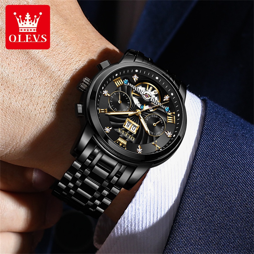 OLEVS Klasik erkek Saatleri To - Luxury Watch Arabic incelemesi ve fiyatı