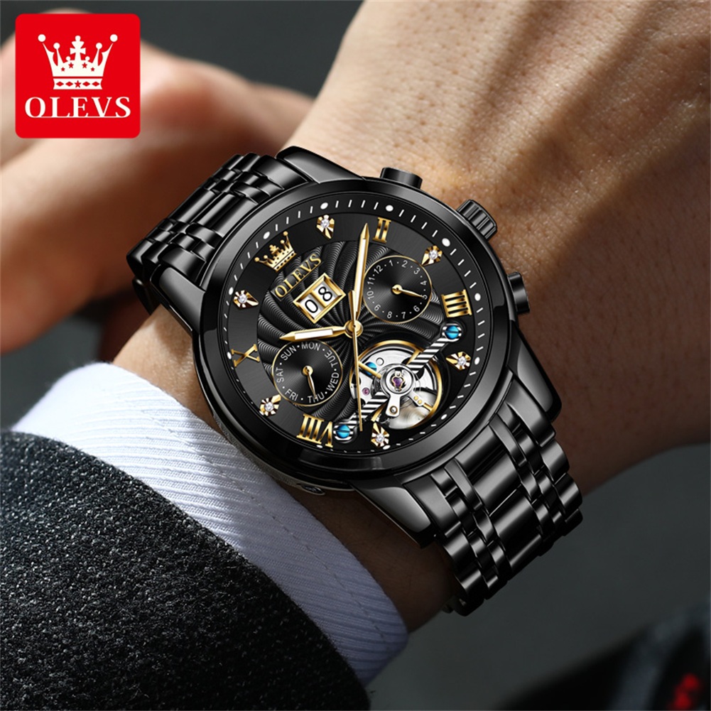 OLEVS Klasik erkek Saatleri To - Luxury Watch Arabic incelemesi ve fiyatı