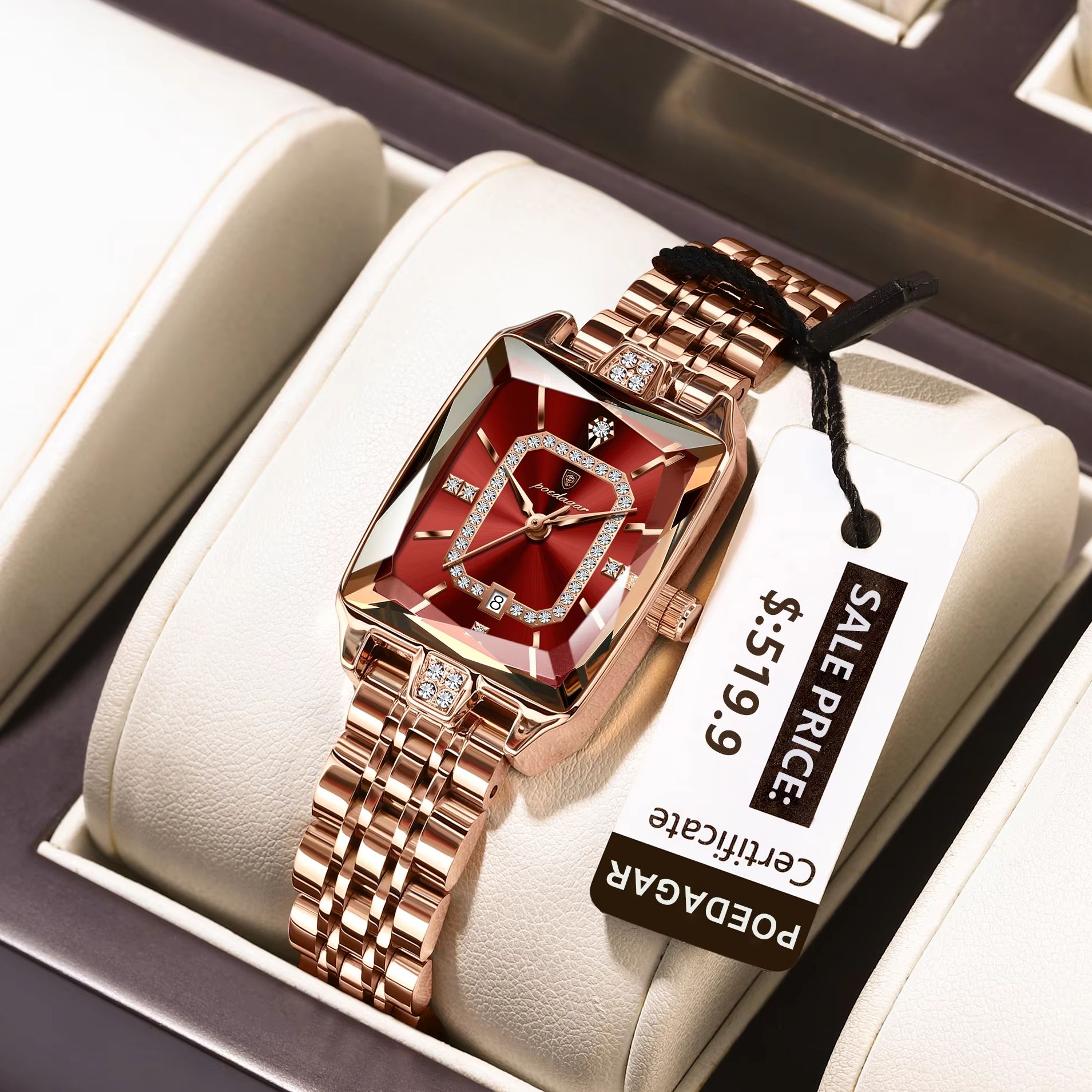 POEDAGAR Moda Zarif Kadın Kol  - Ladies Luxury Watch incelemesi ve fiyatı