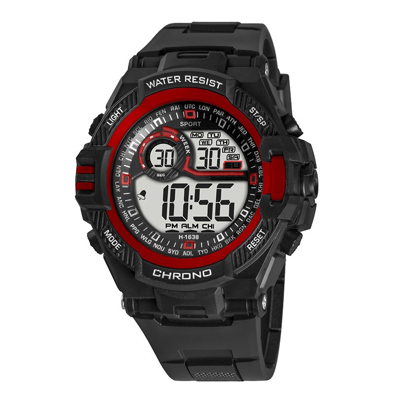 Su geçirmez spor saat, erkekle - Luxury Watch Collection incelemesi ve fiyatı