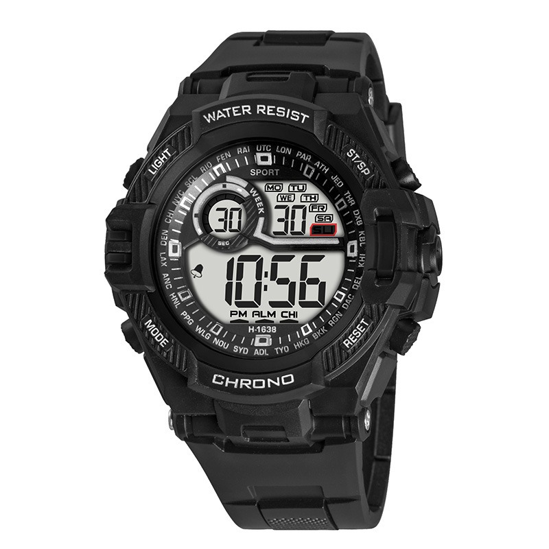 Su geçirmez spor saat, erkekle - Luxury Watch Collection incelemesi ve fiyatı