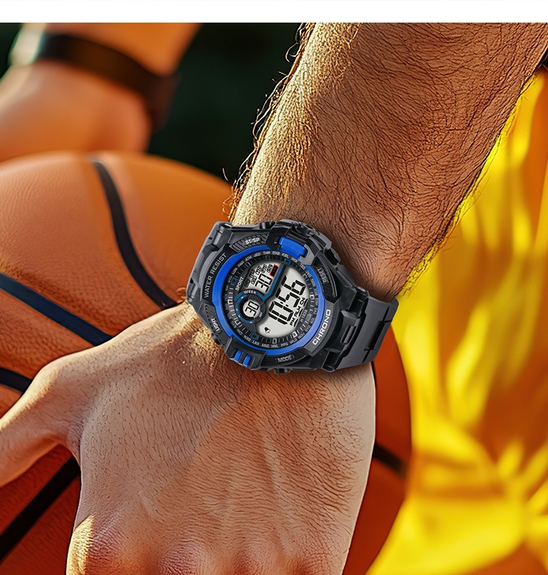 Su geçirmez spor saat, erkekle - Luxury Watch Collection incelemesi ve fiyatı