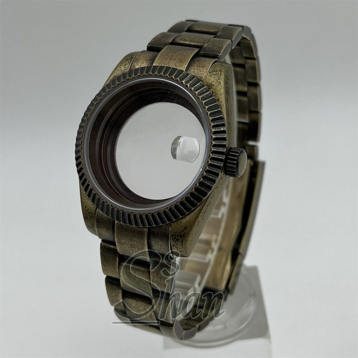 39MM Bronz Tonlu Yivli Saat Ka - Bronze Case Watch incelemesi ve fiyatı