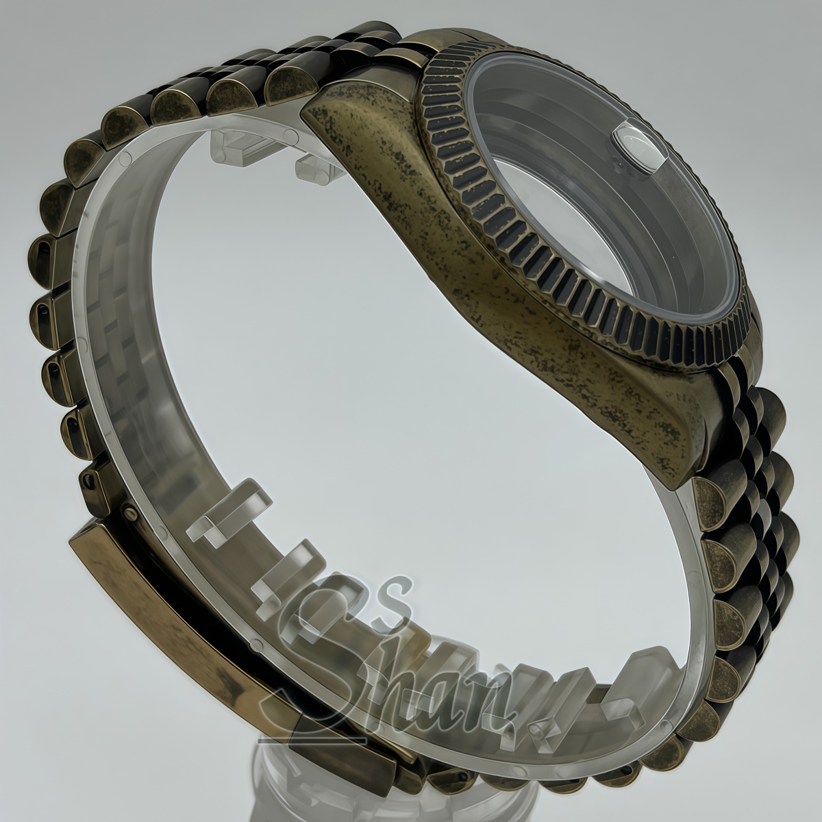 39MM Bronz Tonlu Yivli Saat Ka - Bronze Case Watch incelemesi ve fiyatı