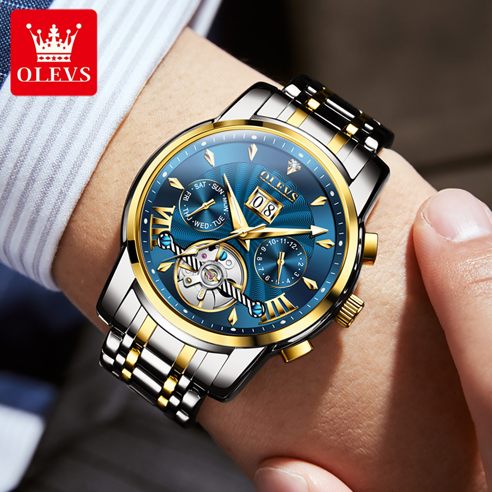OLEVS Erkekler Saatler Lüks Mo - Luxury Watch Straps incelemesi ve fiyatı