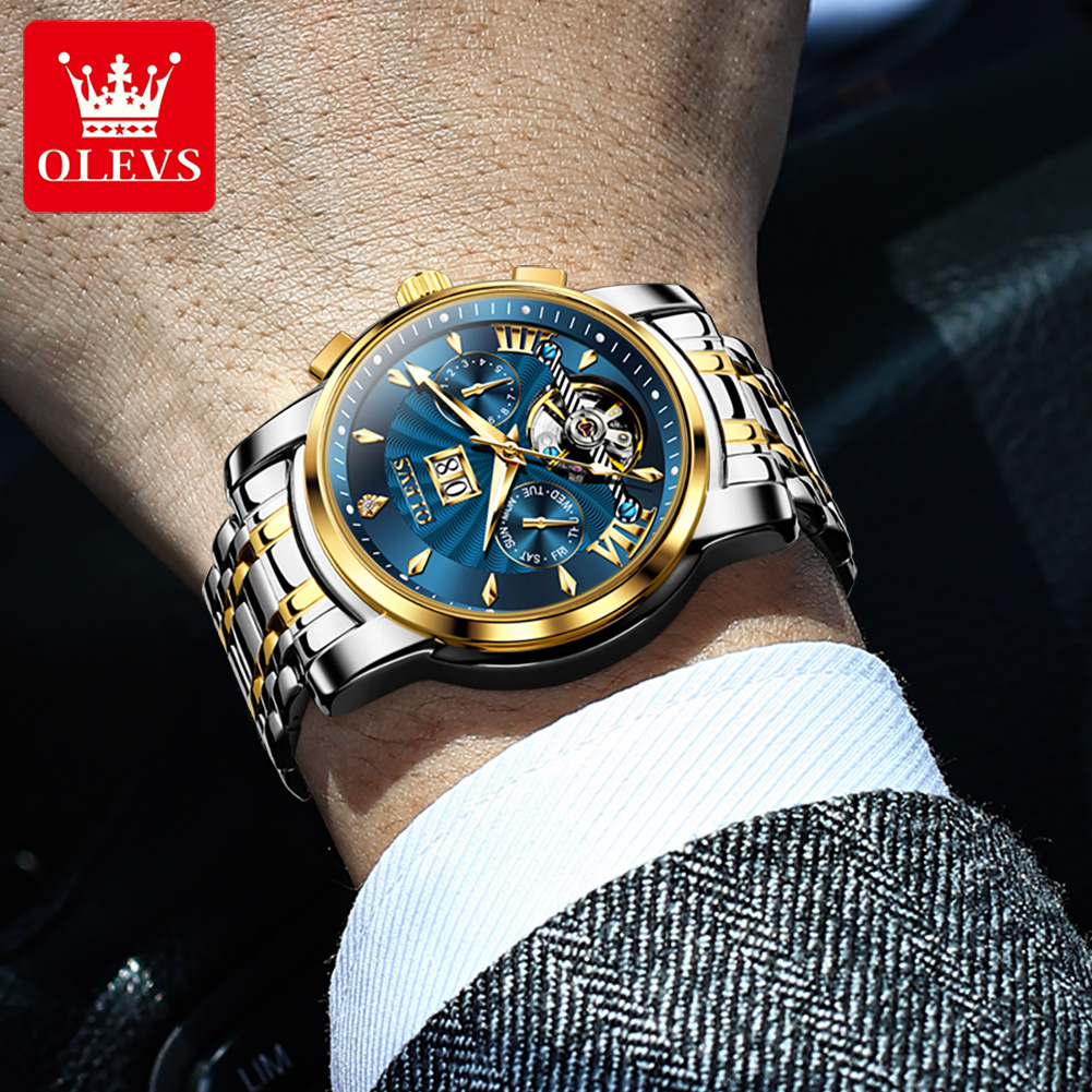 OLEVS Erkekler Saatler Lüks Mo - Luxury Watch Straps incelemesi ve fiyatı