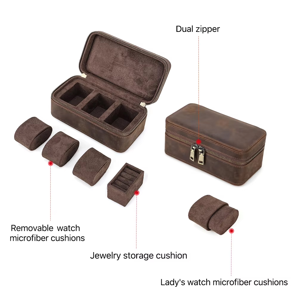 10/8/3/2 Izgaralar Lüks Hakiki - Luxury Watch Case Travel incelemesi ve fiyatı