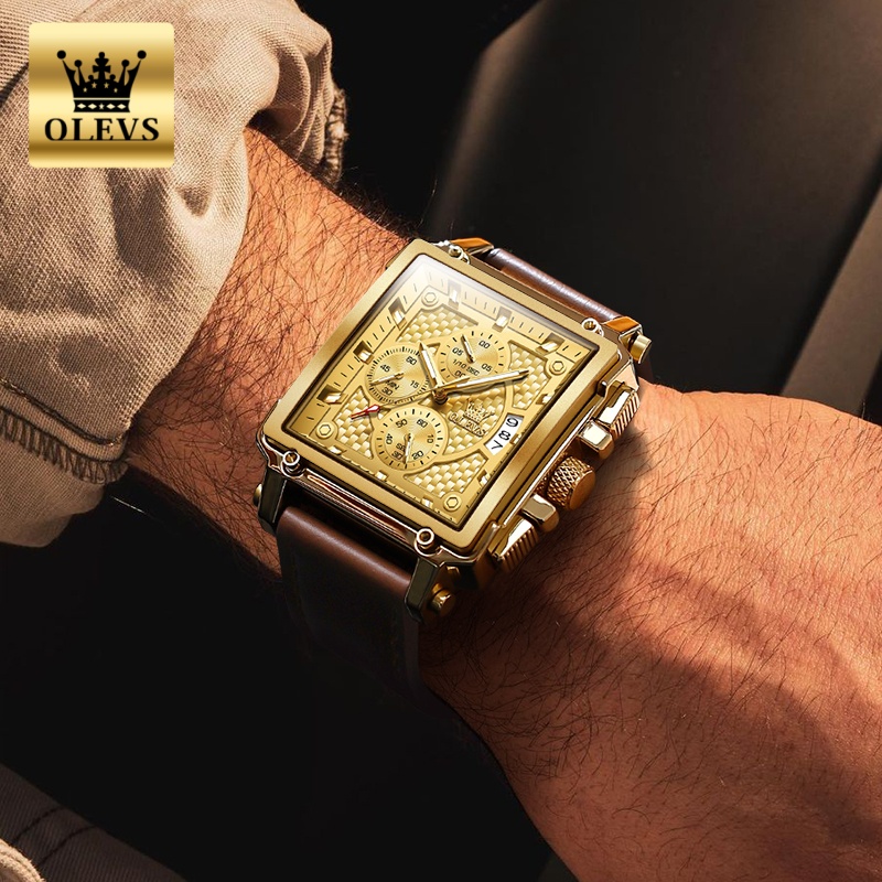 OLEVS Marka Erkek Saatleri Su  - Luxury Watch Straps incelemesi ve fiyatı