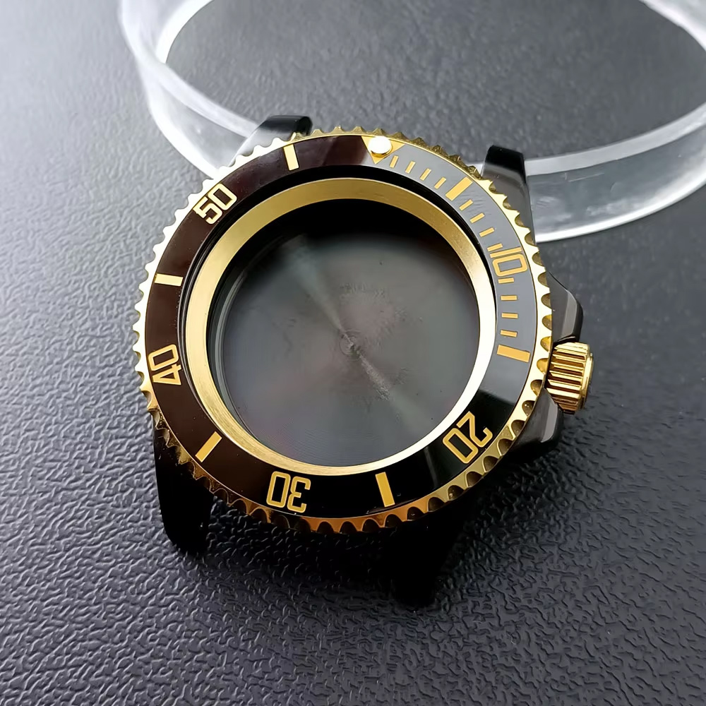 NH35 Yüksek Kaliteli 40.5mm Gü - Bronze Case Watch incelemesi ve fiyatı