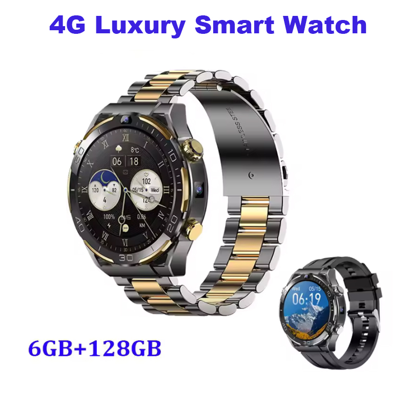 Yeni 4G LTE Akıllı Saat Erkek  - Luxury Watch Arabic incelemesi ve fiyatı